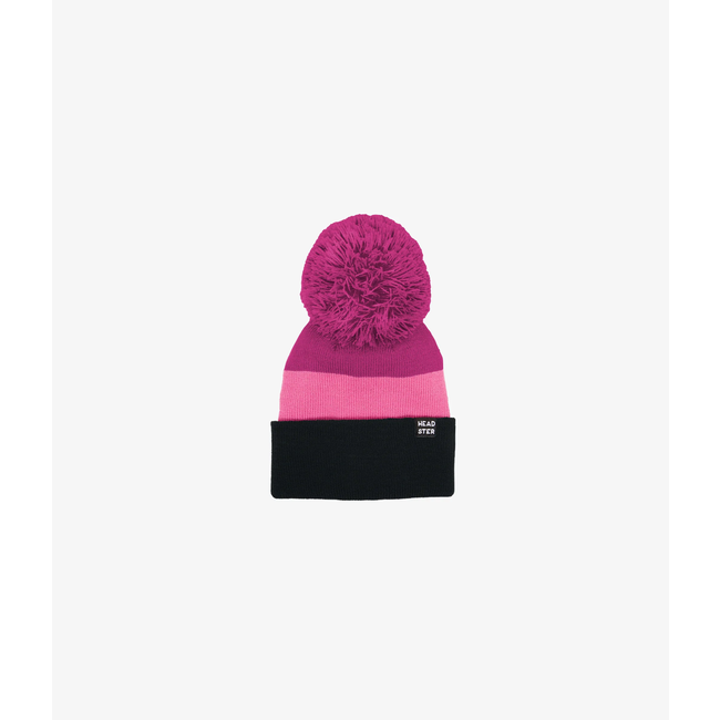 Headster Kids Headster Kids - Winter Hat with Pompom, Fuchsia