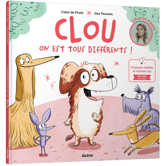 Auzou Auzou - Book, Clou, On Est Tous Différents