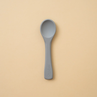 Minika Minika - Silicone Spoon, Stone