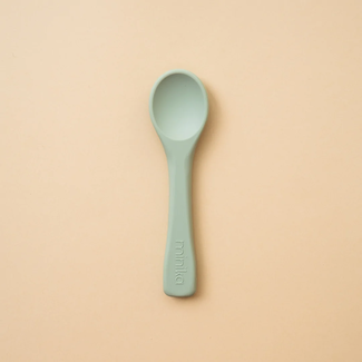 Minika Minika - Silicone Spoon, Sage