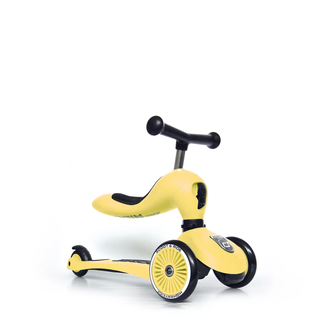 Scoot & Ride Scoot & Ride - 2-en-1 Highwaykick 1 Scooter, Lemon