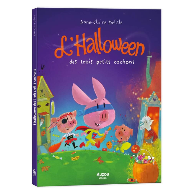 Auzou Auzou - Livre, L'Halloween des Trois Petits Cochons