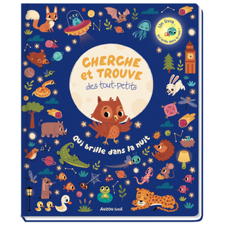 Auzou Auzou - Look and Find Book for Little Ones, Who Shines in the Night