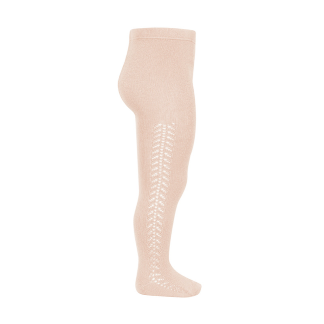 Condor Condor - Collants Chauds avec Motifs Ouverts, Nude