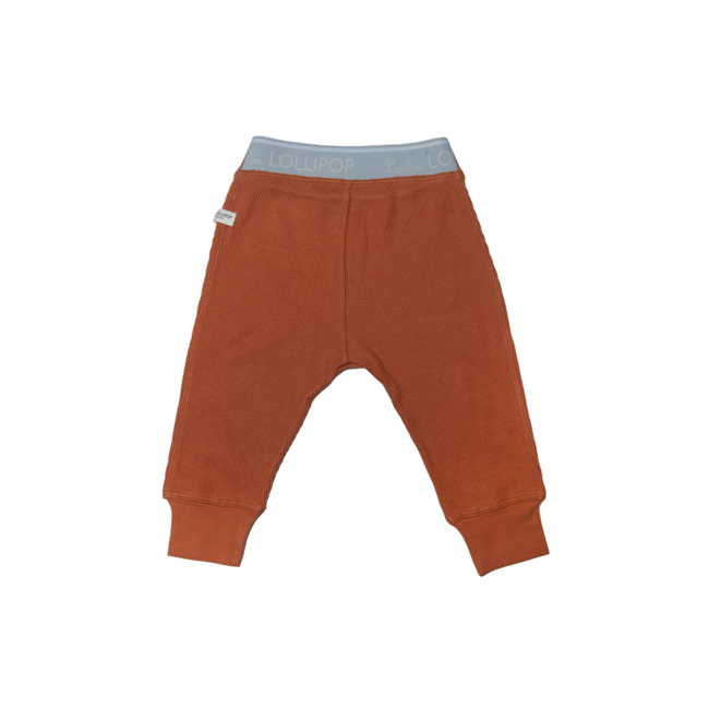 Loulou Lollipop Waffle Baby Pants, Sienna Charlotte et Charlie