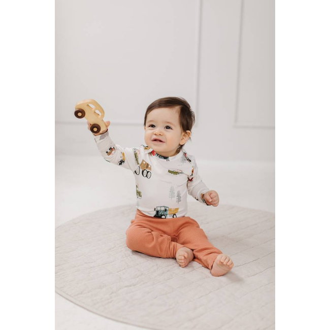 Loulou Lollipop Waffle Baby Pants, Sienna Charlotte et Charlie