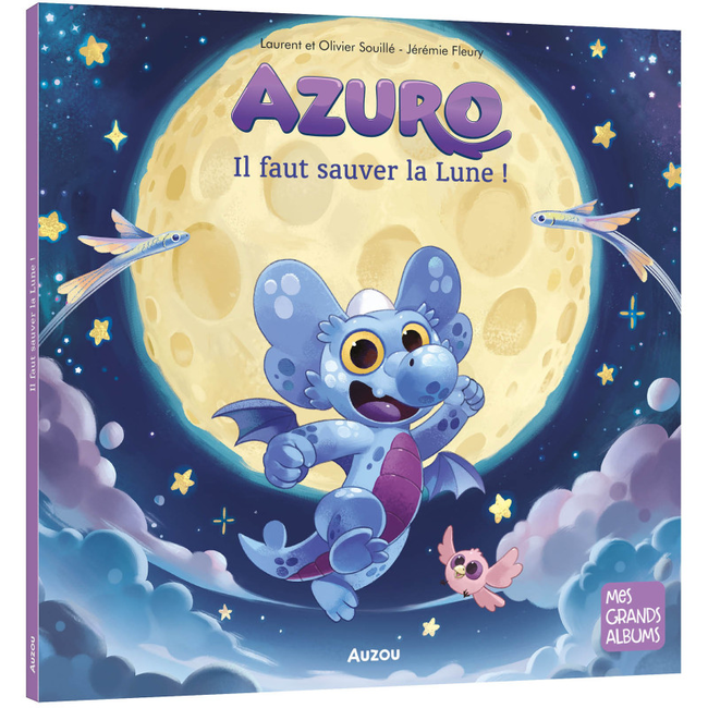 Auzou Auzou - Book, Azuro, Il Faut Sauver la Lune