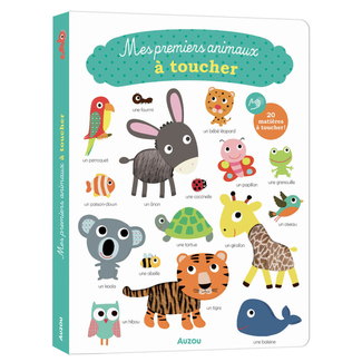 Auzou Auzou - My First Animals Touch Book