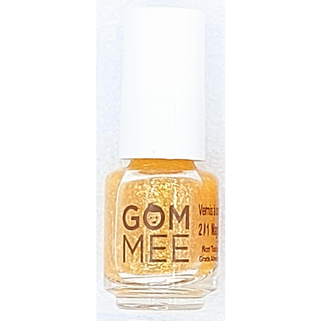 Gom.mee GOM.MEE - 2-in-1 Magic Polish Nail, Sparkling Gold