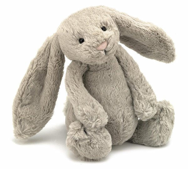 Jellycat Peluche Bashful Lapin Beige Géant - 12x21x51cm