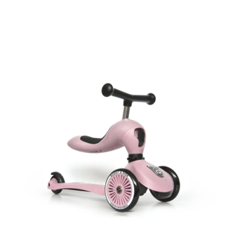 Scoot & Ride Scoot & Ride - 2-en-1 Highwaykick 1 Scooter, Rose