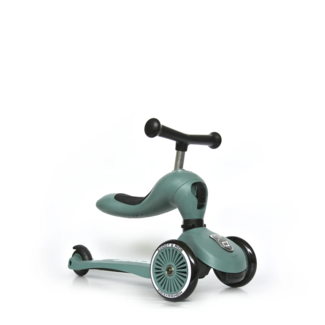 Scoot & Ride Scoot & Ride - Trottinette 2-en-1 Highwaykick 1, Forêt