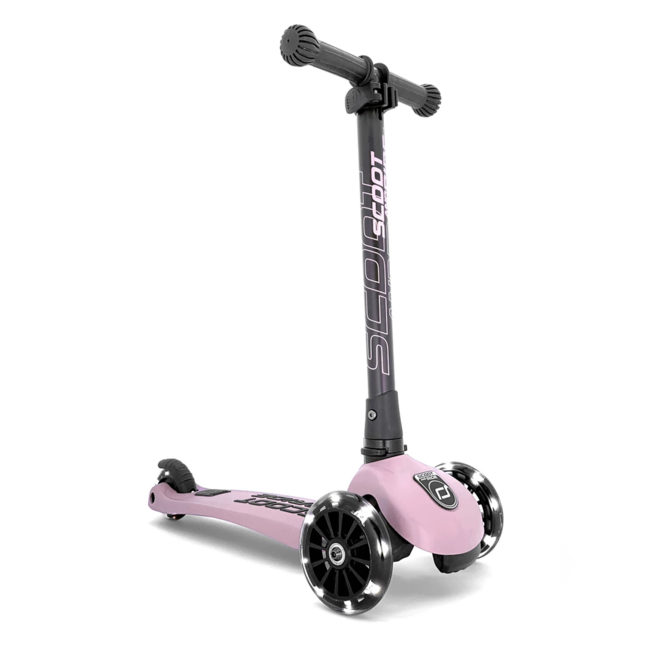 Scoot & Ride Scoot & Ride - Highwaykick 3 LED Scooter, Rose