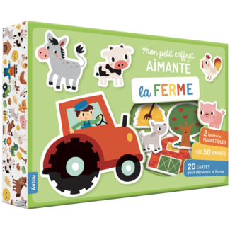 Auzou Auzou - Mon Petit Coffret Aimanté, La Ferme