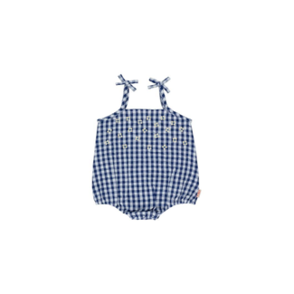 TINYCOTTONS Tinycottons - Onesie with Braces, Gingham