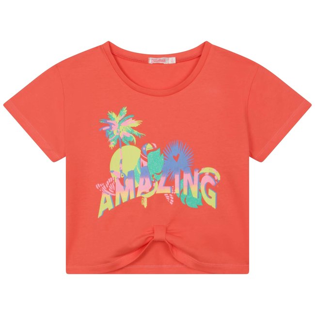 Billieblush BillieBlush - T-Shirt Noué, "Amazing"