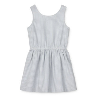 Liewood Liewood - Idaho Organic Cotton Dress, Stripes Cream and Riverside