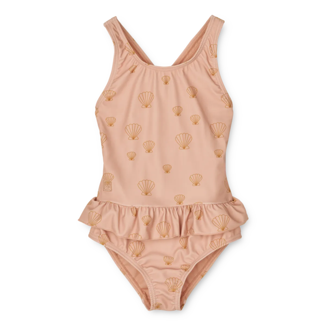 Liewood Liewood - Amara Swimsuit, Sea Shells Pale Pink