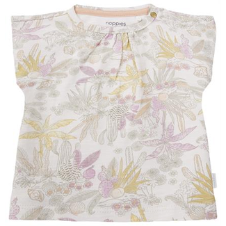 Noppies Noppies - Print T-shirt Nephi, Off White Flowers