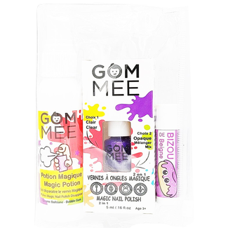 Gom.mee GOM.MEE - Trousse de Mise en Beauté Hypoallergénique, Mauve