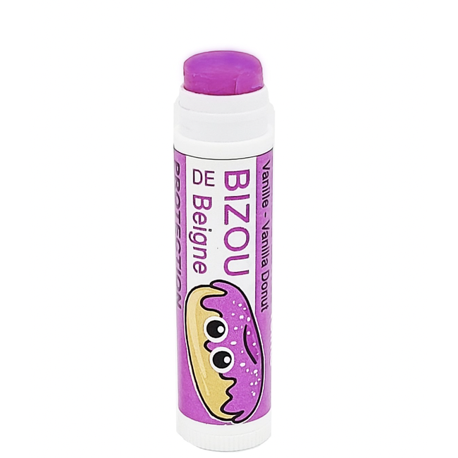 Gom.mee GOM.MEE - KISS Protective Lip Balm, Vanilla Donut Purple