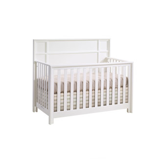 Natart Juvenile Nest Lello - Lit de Bébé Convertible 5-en-1, Blanc