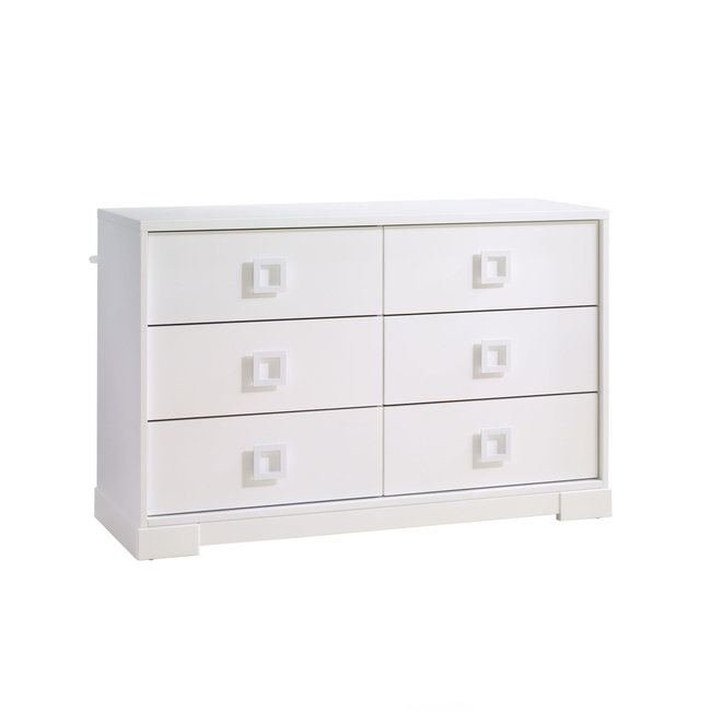 Natart Juvenile Nest Lello - Double Dresser, White