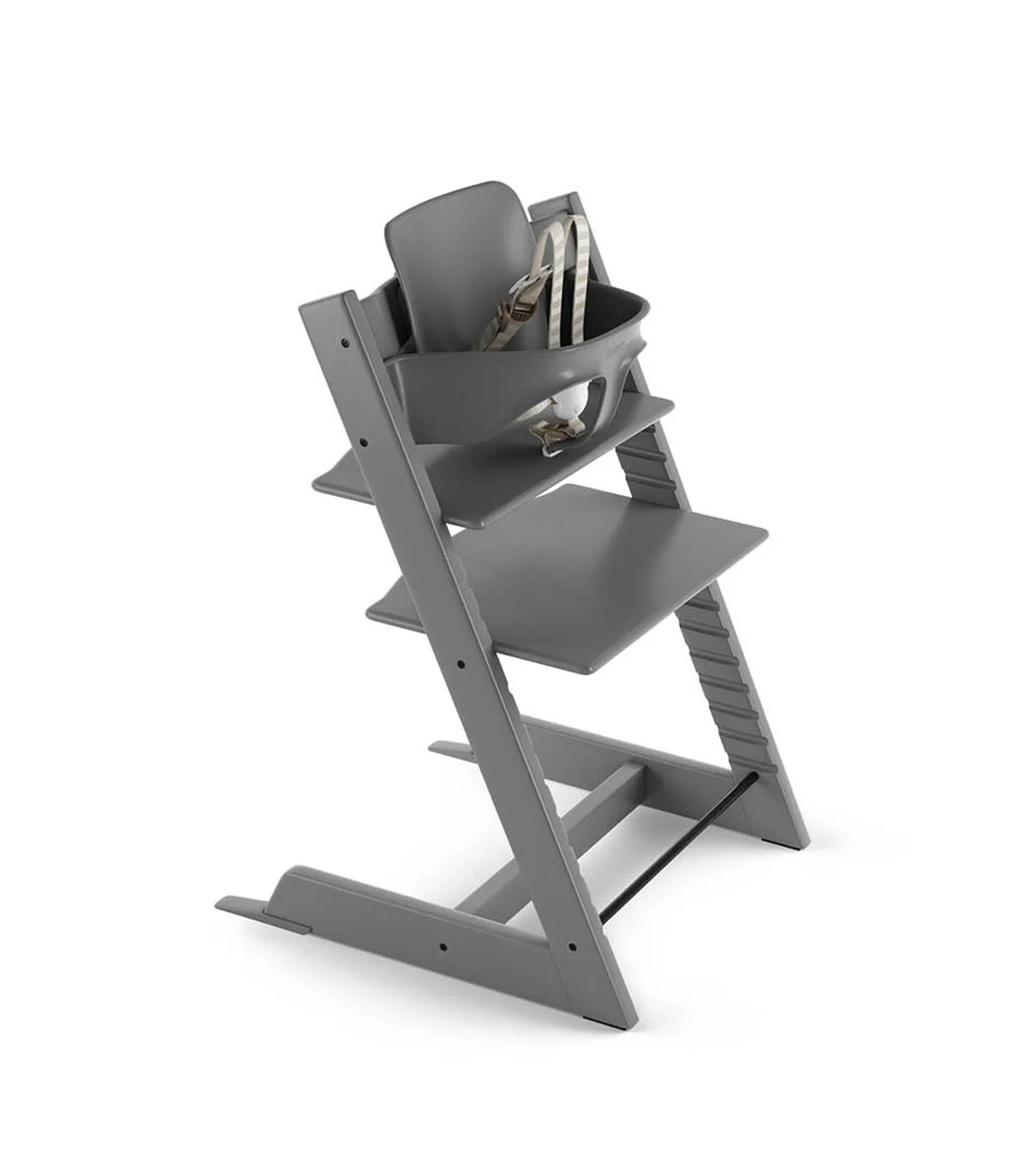 Stokke Tripp Trapp High Chair, Storm Grey Charlotte et Charlie