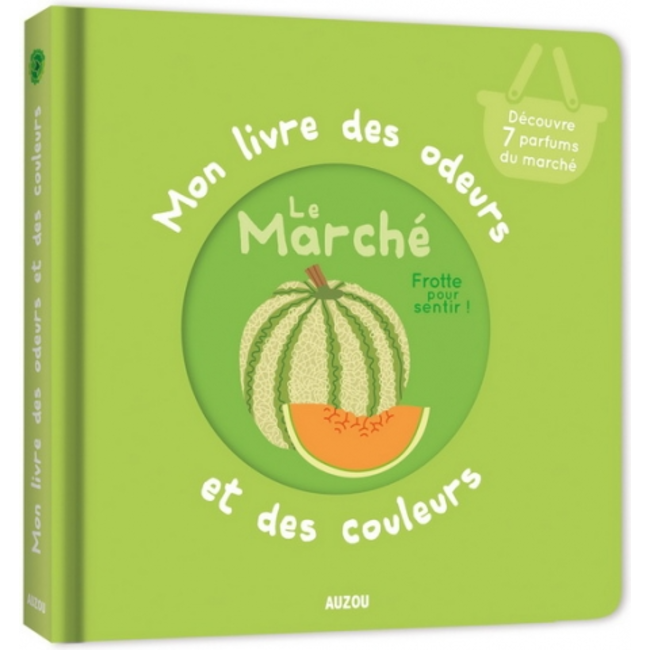 Auzou Auzou - My Book of Smells and Colors, Le Marché