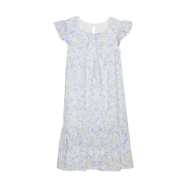 Creamie Creamie - Short Sleeve Dress, Blue Lotus