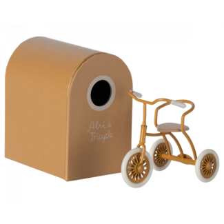 Maileg Maileg - Tricycle Shelter for Mouse, Ocher
