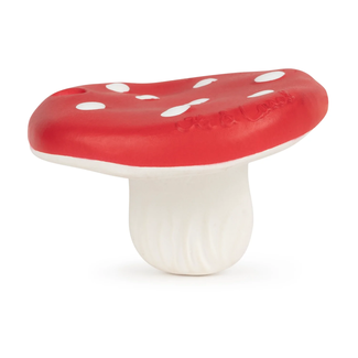 Oli & Carol Oli & Carol - Natural Rubber Teething Toy, Spotty the Mushroom