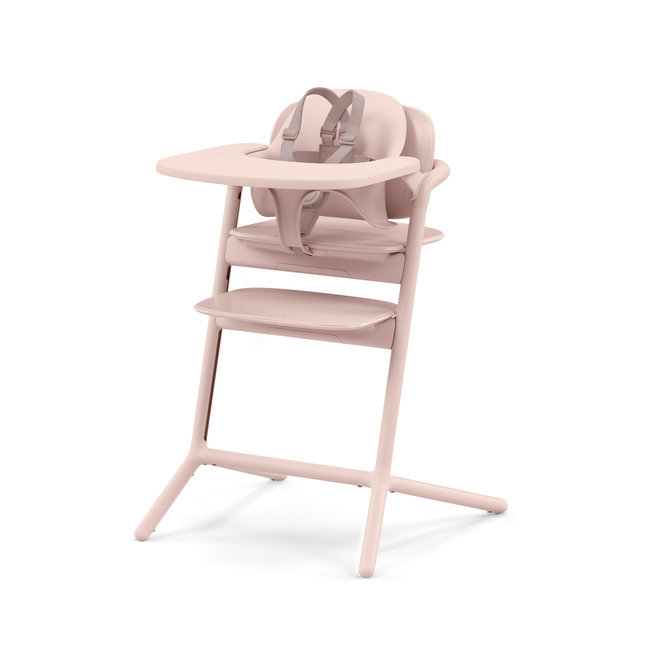 Cybex Cybex Lemo - Chaise Haute Évolutive 3-en-1, Rose Perle