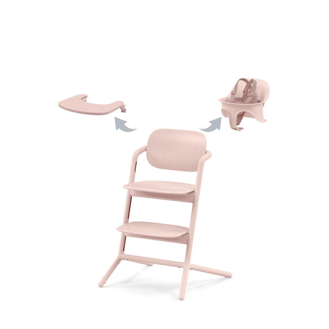 Cybex Cybex - Lemo 3-in-1 High Chair, Pearl Pink