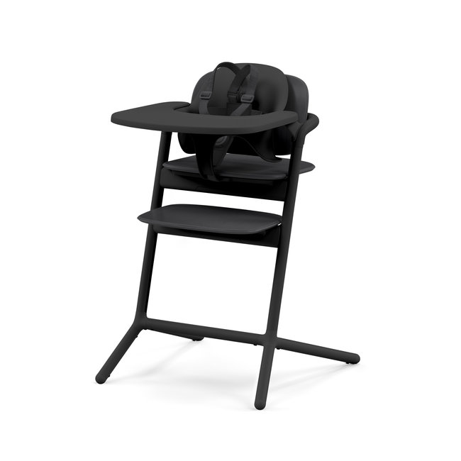 Cybex Cybex Lemo - Chaise Haute Évolutive 3-en-1, Superbe Noir