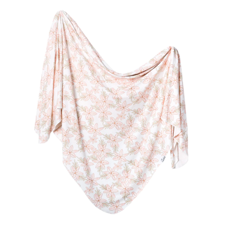Copper Pearl Copper Pearl - Single Knit Blanket, Kiana Flowers