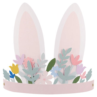 Meri Meri Meri Meri - Pack of 8 Party Hats, Bunny Ears