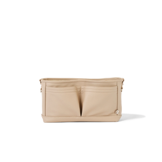 OiOi OiOi - Vegan Leather Stroller Organizer, Oat