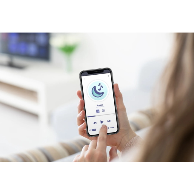 Hubble Connected Eclipse+ Smart Soother and WiFi Audio Monitor Charlotte et Charlie