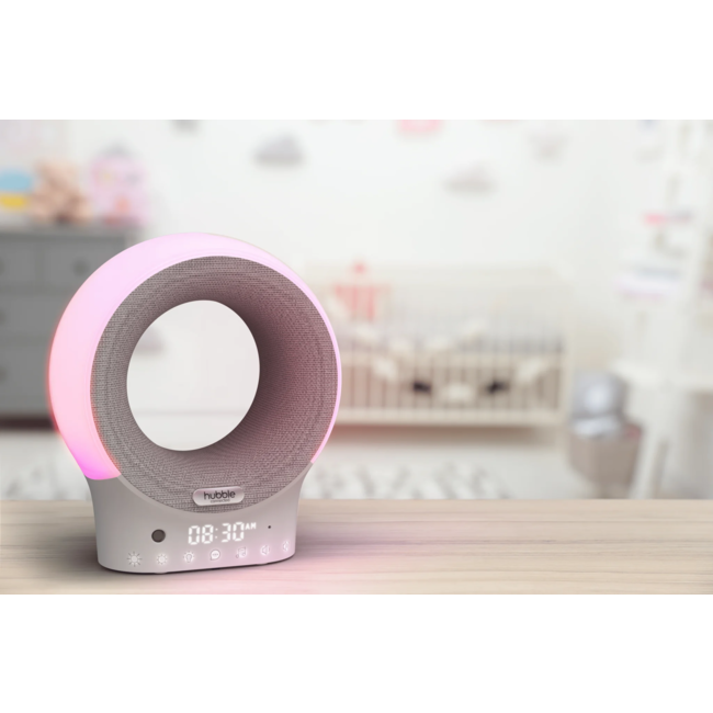 Hubble Connected Eclipse+ Smart Soother and WiFi Audio Monitor Charlotte et Charlie
