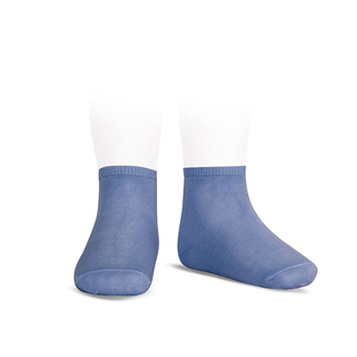 Condor Condor - Chaussettes à la Cheville, Bleu Porcelaine