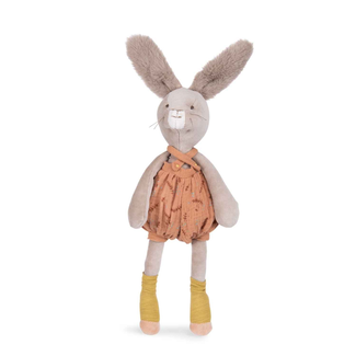 Moulin Roty Moulin Roty - Peluche Lapin, Trois Petits Lapins, Argile
