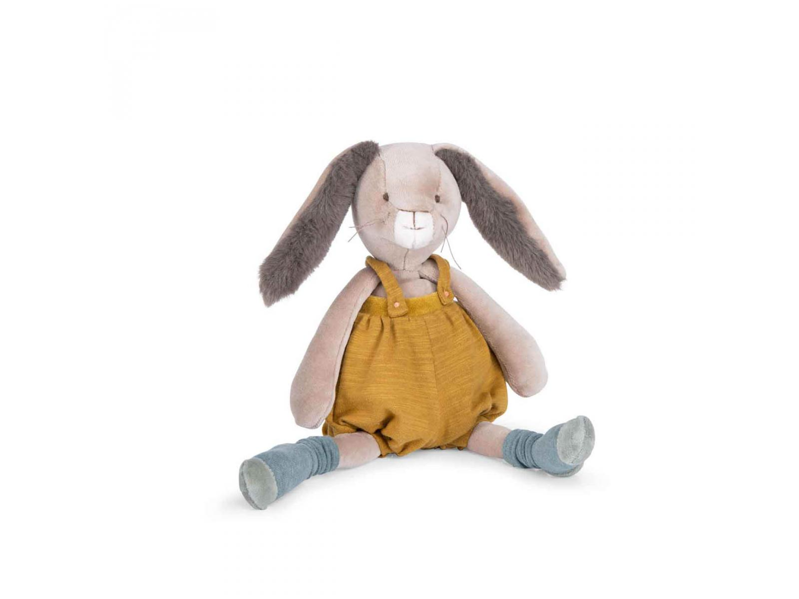 Moulin Roty Peluche Lapin, Trois Petits Lapins, Ocre Charlotte et