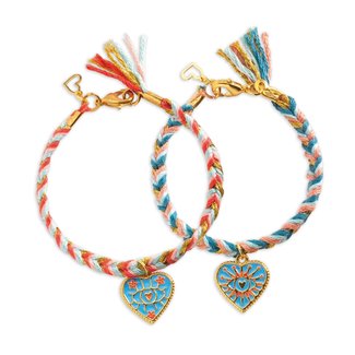 Djeco Djeco - Friendship Bracelets Set, Friendships and Hearts