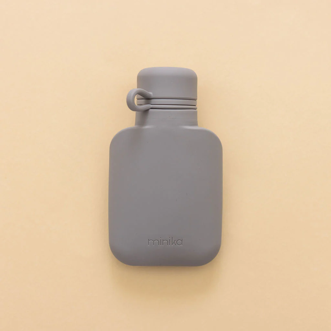 Minika Minika - Silicone Smoothie Bottle 250ml, Stone