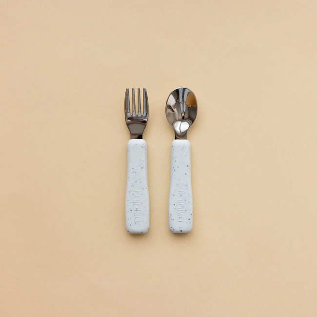 Minika Minika - Fork and Spoon Set, Ice