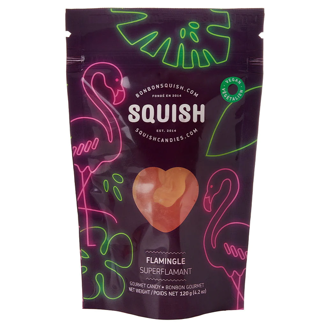 Squish Squish - Jujubes Végétaliens 120g, Superflamant