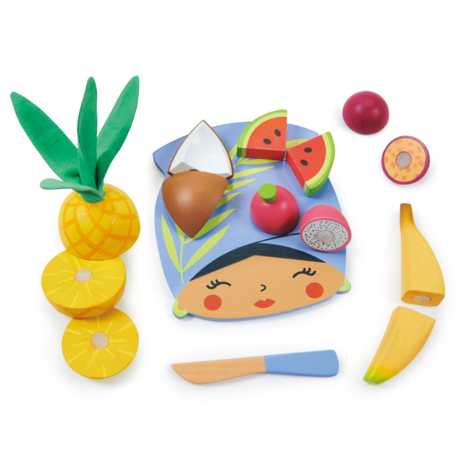 Tender Leaf Toys Tender Leaf Toys - Tropical Fruit Chopping Board