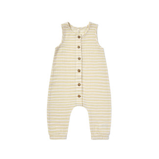Quincy Mae Quincy Mae - Sleeveless Woven Jumpsuit, Vintage Stripe