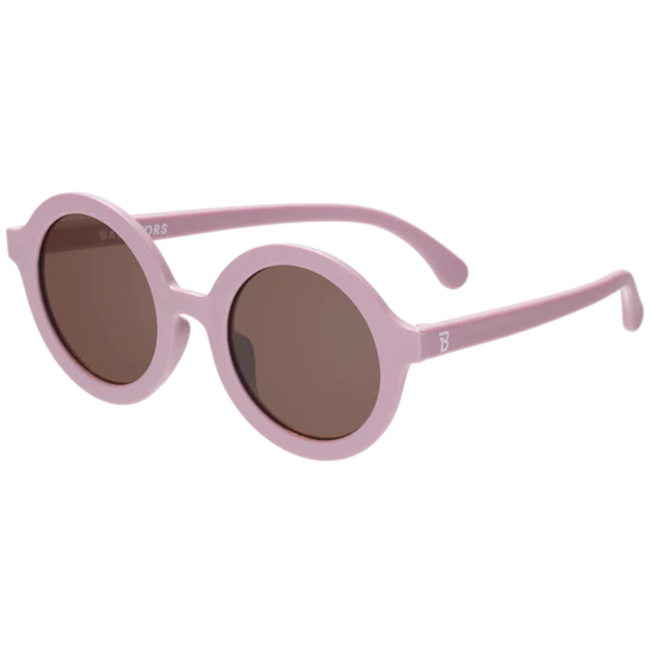 Babiators Babiators - EuroRound Sunglasses with Microfiber Bag, Soft Plum